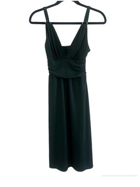 Sisley Emerald Green Sleeveless Dress